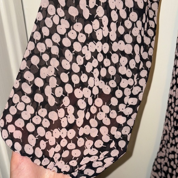 Boden Purple Long Sleeve Dress - Picture 4 of 5